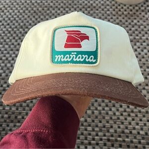 Manana Hat - Cream & Brown